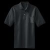 Heavyweight Cotton Pique Polo with Pocket Thumbnail