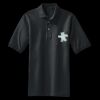 Heavyweight Cotton Pique Polo with Pocket Thumbnail