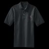Heavyweight Cotton Pique Polo with Pocket Thumbnail