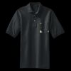 Heavyweight Cotton Pique Polo with Pocket Thumbnail