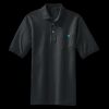 Heavyweight Cotton Pique Polo with Pocket Thumbnail