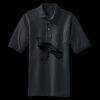 Heavyweight Cotton Pique Polo with Pocket Thumbnail