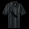 Heavyweight Cotton Pique Polo with Pocket Thumbnail