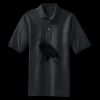 Heavyweight Cotton Pique Polo with Pocket Thumbnail