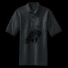 Heavyweight Cotton Pique Polo with Pocket Thumbnail