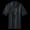 Heavyweight Cotton Pique Polo with Pocket Thumbnail