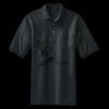 Heavyweight Cotton Pique Polo with Pocket Thumbnail