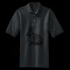 Heavyweight Cotton Pique Polo with Pocket Thumbnail