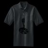 Heavyweight Cotton Pique Polo with Pocket Thumbnail