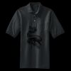 Heavyweight Cotton Pique Polo with Pocket Thumbnail