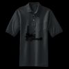 Heavyweight Cotton Pique Polo with Pocket Thumbnail