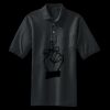 Heavyweight Cotton Pique Polo with Pocket Thumbnail