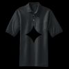 Heavyweight Cotton Pique Polo with Pocket Thumbnail