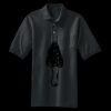 Heavyweight Cotton Pique Polo with Pocket Thumbnail