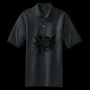 Heavyweight Cotton Pique Polo with Pocket Thumbnail