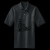Heavyweight Cotton Pique Polo with Pocket Thumbnail