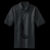 Heavyweight Cotton Pique Polo with Pocket Thumbnail