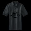 Heavyweight Cotton Pique Polo with Pocket Thumbnail