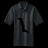 Heavyweight Cotton Pique Polo with Pocket Thumbnail