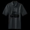 Heavyweight Cotton Pique Polo with Pocket Thumbnail