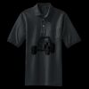 Heavyweight Cotton Pique Polo with Pocket Thumbnail