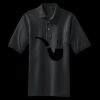 Heavyweight Cotton Pique Polo with Pocket Thumbnail