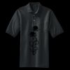 Heavyweight Cotton Pique Polo with Pocket Thumbnail
