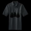 Heavyweight Cotton Pique Polo with Pocket Thumbnail