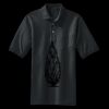 Heavyweight Cotton Pique Polo with Pocket Thumbnail