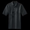 Heavyweight Cotton Pique Polo with Pocket Thumbnail