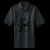 Heavyweight Cotton Pique Polo with Pocket Thumbnail
