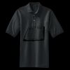 Heavyweight Cotton Pique Polo with Pocket Thumbnail
