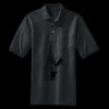 Heavyweight Cotton Pique Polo with Pocket Thumbnail