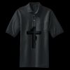Heavyweight Cotton Pique Polo with Pocket Thumbnail