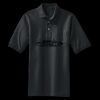 Heavyweight Cotton Pique Polo with Pocket Thumbnail