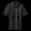 Heavyweight Cotton Pique Polo with Pocket Thumbnail