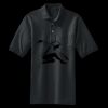Heavyweight Cotton Pique Polo with Pocket Thumbnail