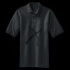 Heavyweight Cotton Pique Polo with Pocket Thumbnail