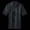 Heavyweight Cotton Pique Polo with Pocket Thumbnail