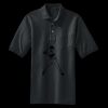 Heavyweight Cotton Pique Polo with Pocket Thumbnail