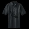 Heavyweight Cotton Pique Polo with Pocket Thumbnail