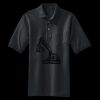 Heavyweight Cotton Pique Polo with Pocket Thumbnail