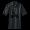 Heavyweight Cotton Pique Polo with Pocket Thumbnail