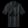 Heavyweight Cotton Pique Polo with Pocket Thumbnail
