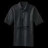 Heavyweight Cotton Pique Polo with Pocket Thumbnail