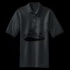 Heavyweight Cotton Pique Polo with Pocket Thumbnail
