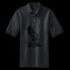 Heavyweight Cotton Pique Polo with Pocket Thumbnail