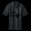 Heavyweight Cotton Pique Polo with Pocket Thumbnail