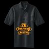 Heavyweight Cotton Pique Polo with Pocket Thumbnail