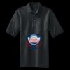 Heavyweight Cotton Pique Polo with Pocket Thumbnail